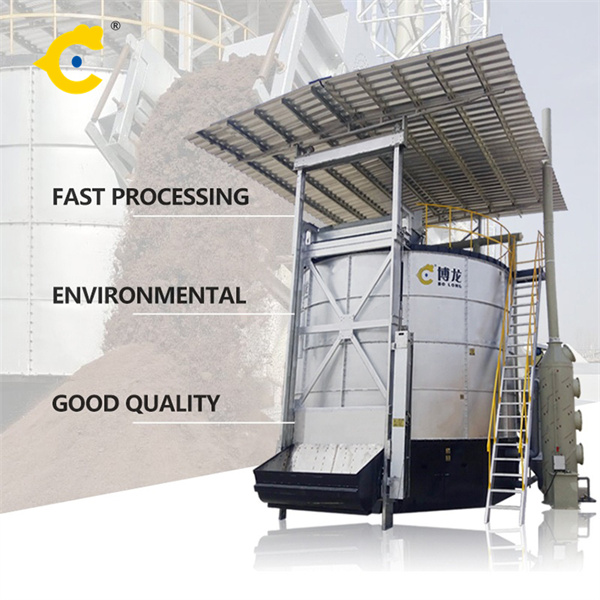 odourless compost fertilizer making machine